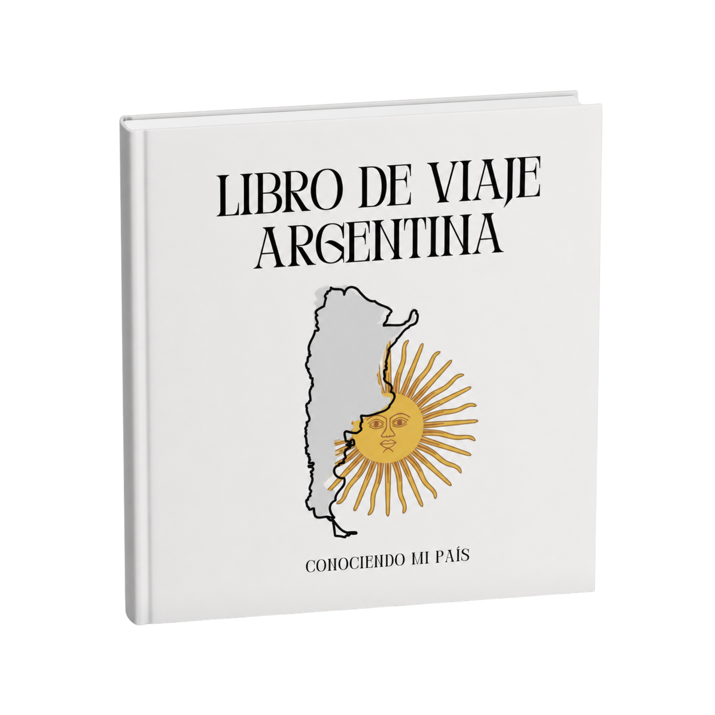 Libro de Viaje Argentina, tapa frente